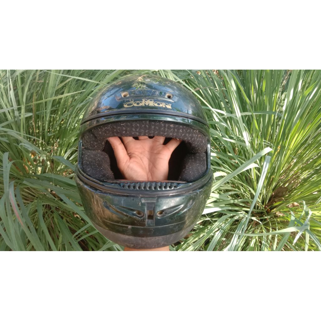 helm domon helm jadul merk domon helm full face jadul ori