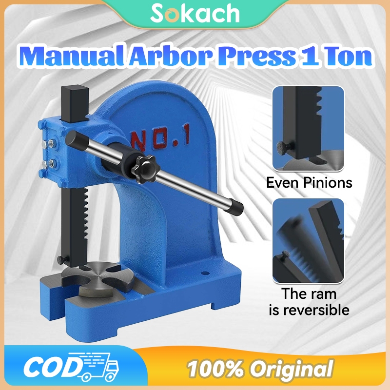 Alat Press Arbor Alat Press Manual 1 Ton Handpress Mesin Press Arbor Manual