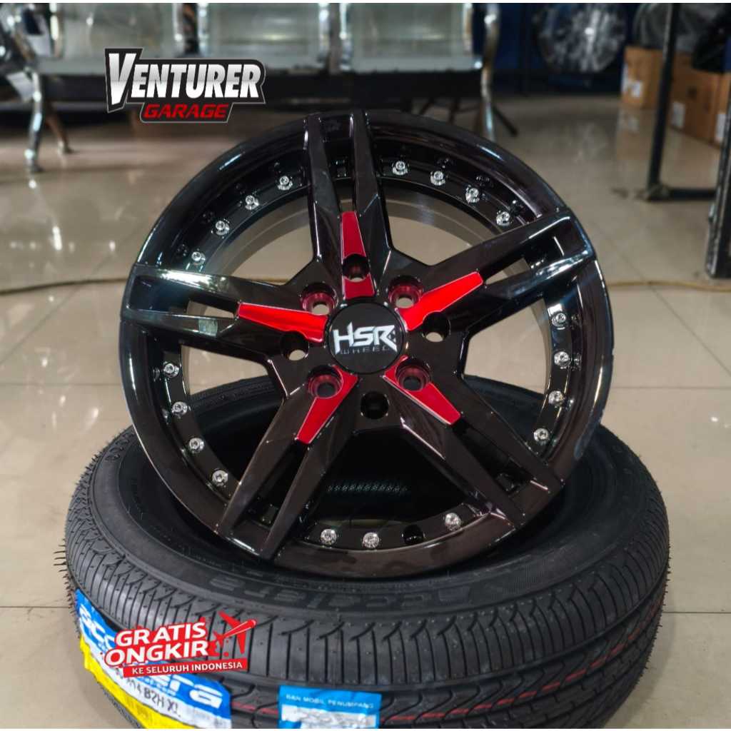 paket velg dan ban mobil ring 15 hsr keunikai untuk avanza xenia evalia kijang
