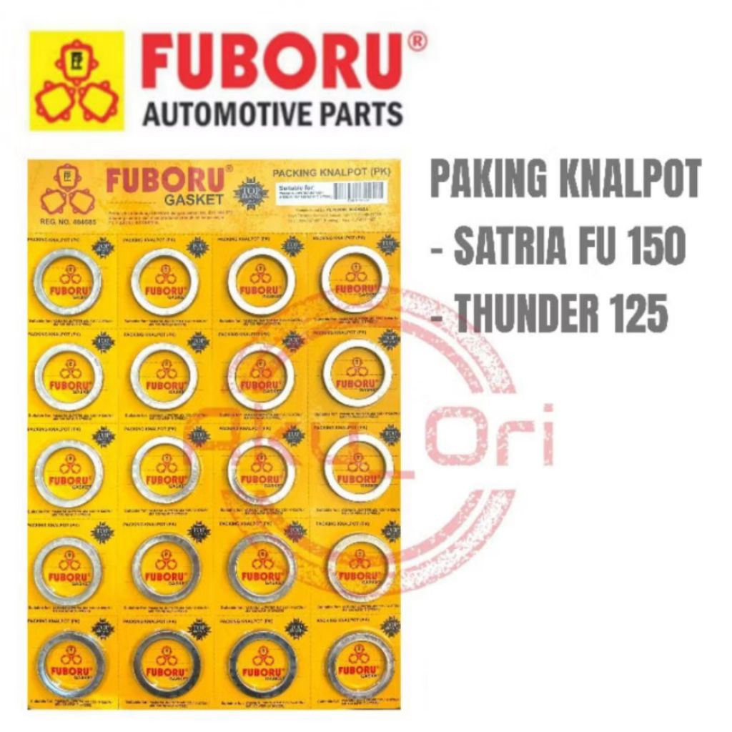 10 pcs PAKING KNALPOT SATRIA FU 150 FUBORU asbes knalpot satria fu 150 thunder 125