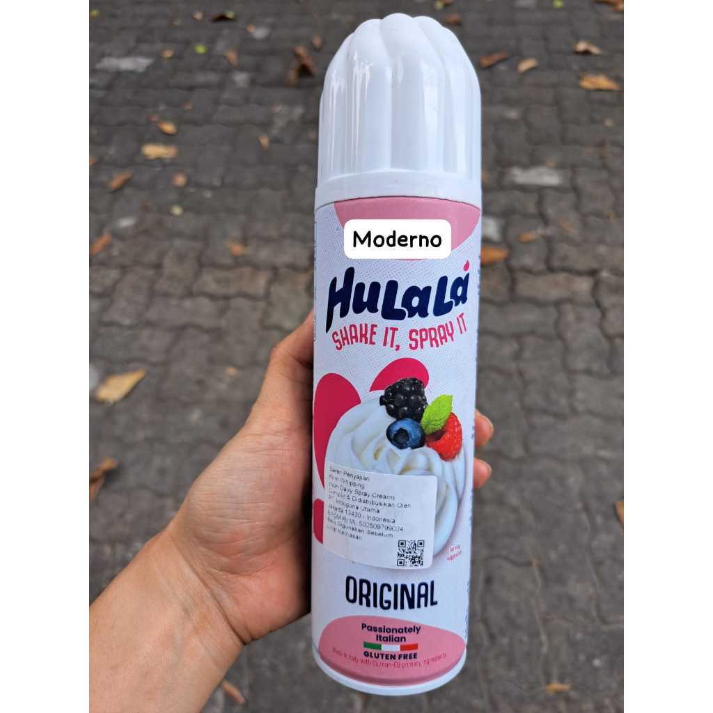 Hulala Aerosol Whipping Cream Spray - 250 gr