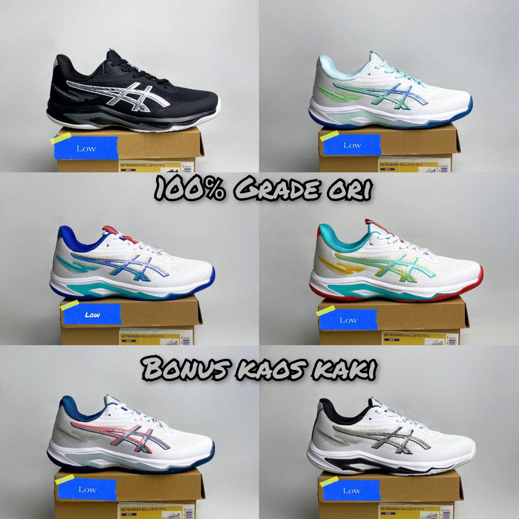 Sepatu Netburner ff4 Low berdecit dijamin 100% Grade ori kualitas no 1