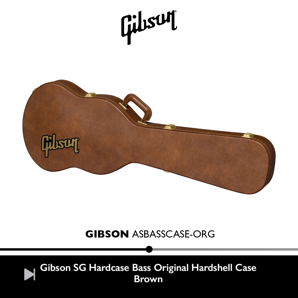 Gibson SG Hardcase Bass Original Hardshell Case Brown