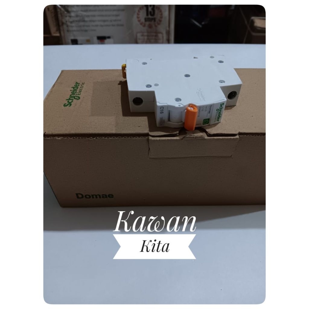 MCB SCHNEIDER 16A 1PHASE