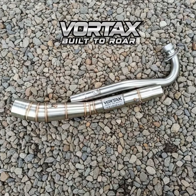 leheran knalpot supra x 125 stainless PNP