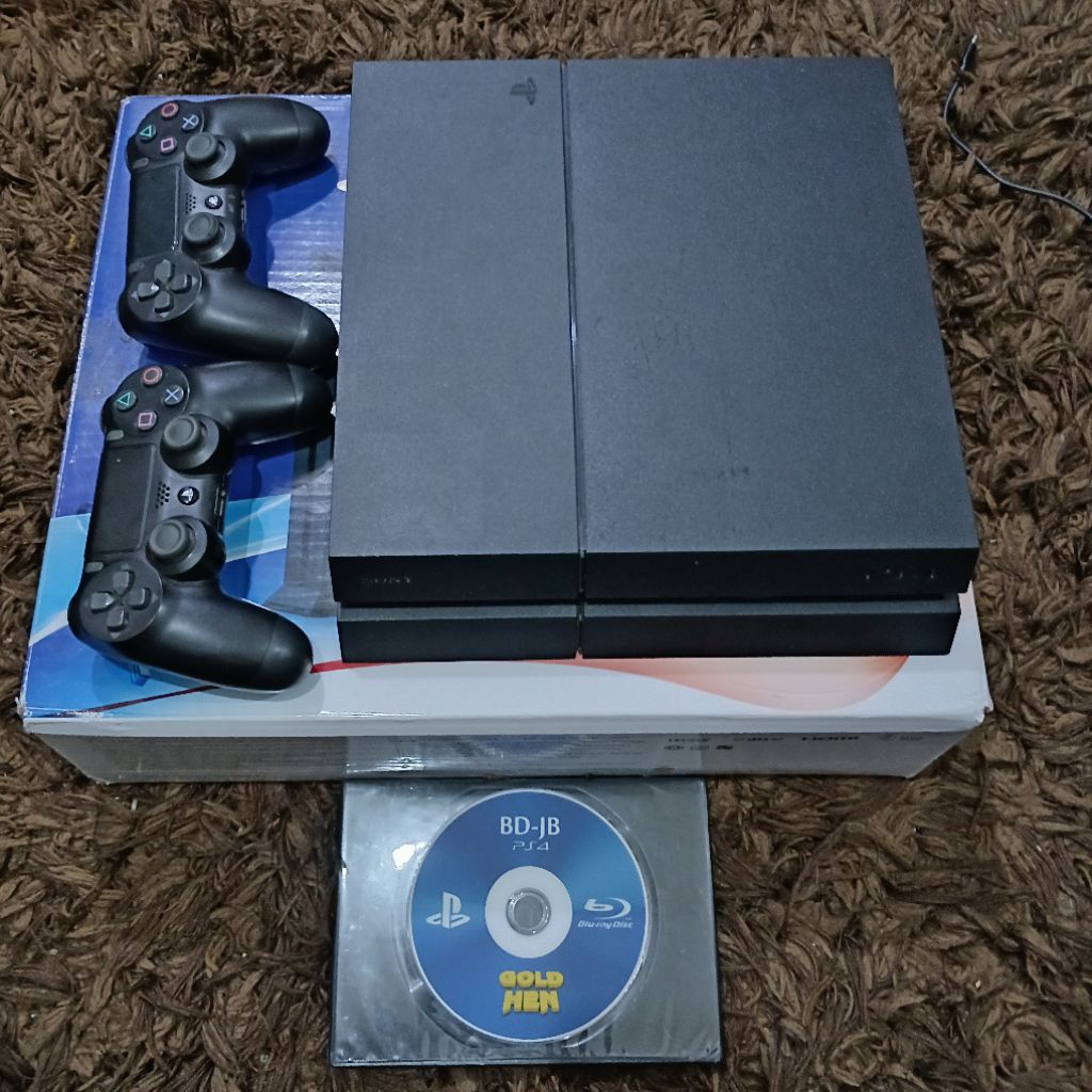 PS4 FAT HEN BD-JB 12.50 SERI 12 [257] SECOND / PRELOVED