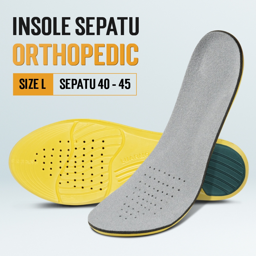 Insole Sepatu Alas Kaki Orthopedic Running Cushion