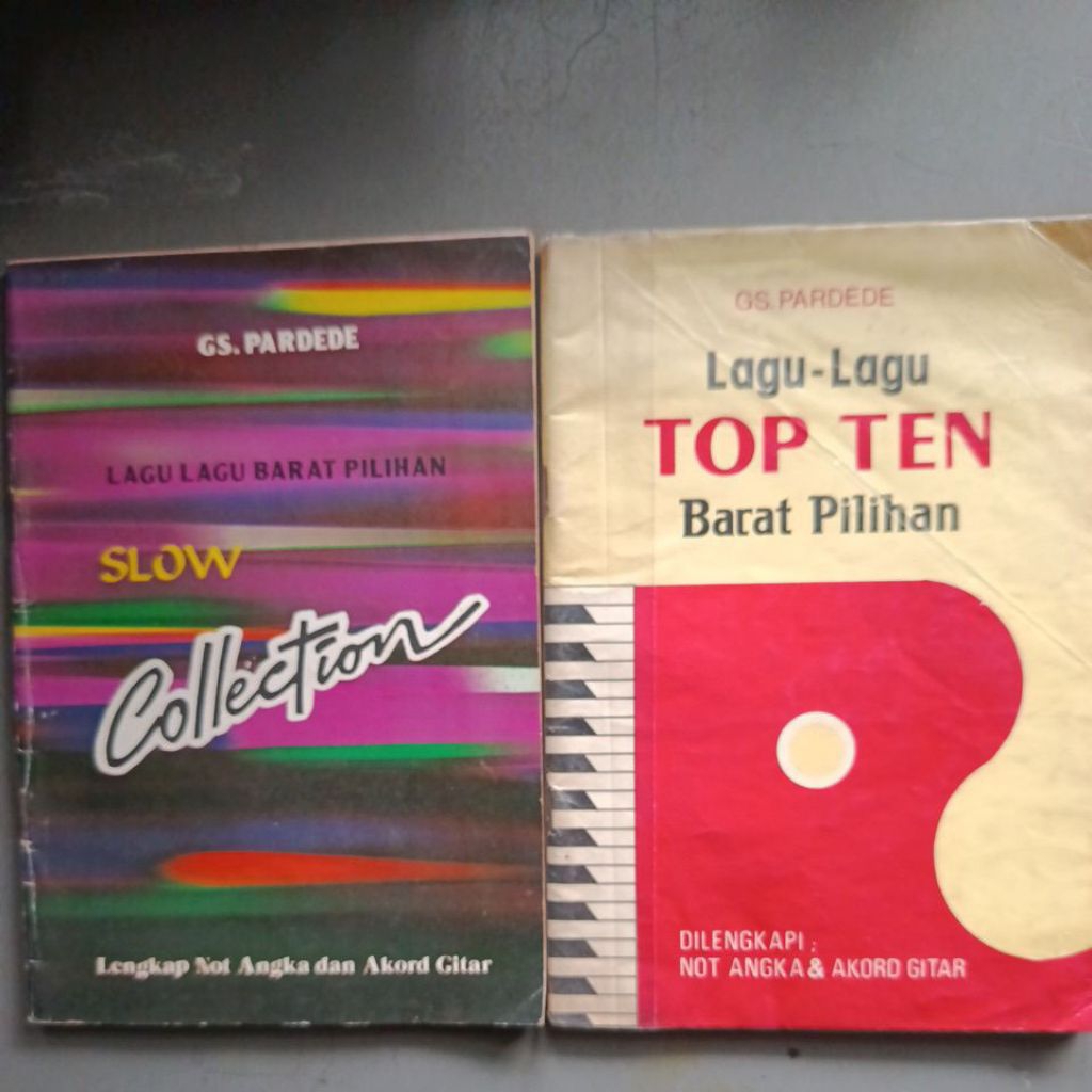 buku lagu-lagu barat pilihan - G. S. Pardede