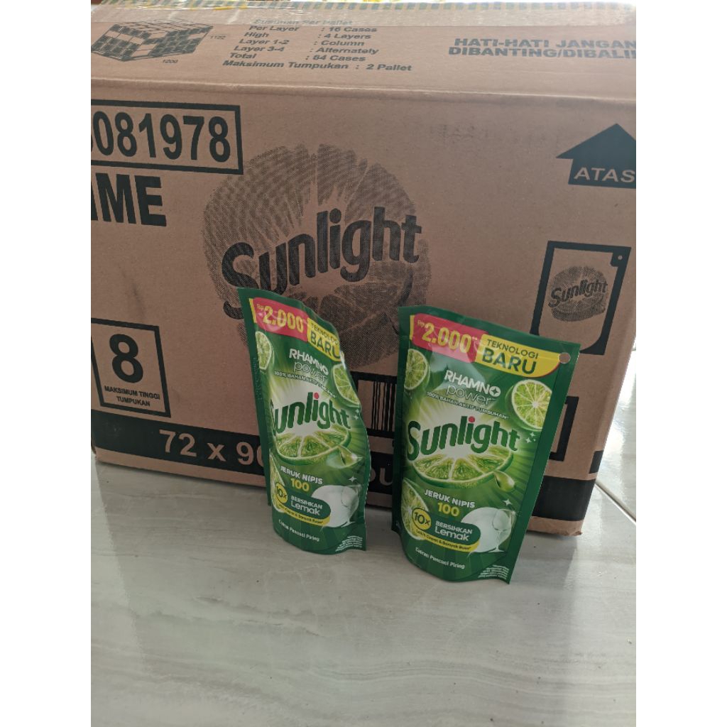 Sunlight mini 2000 1 dus isi 72x90g