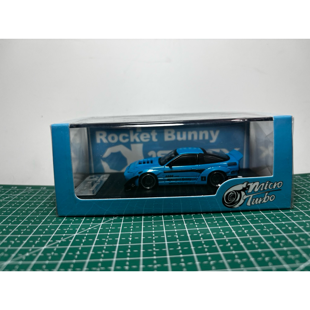 MICRO TURBO NISSAN 180SX ROVKET BUNNY BLUE