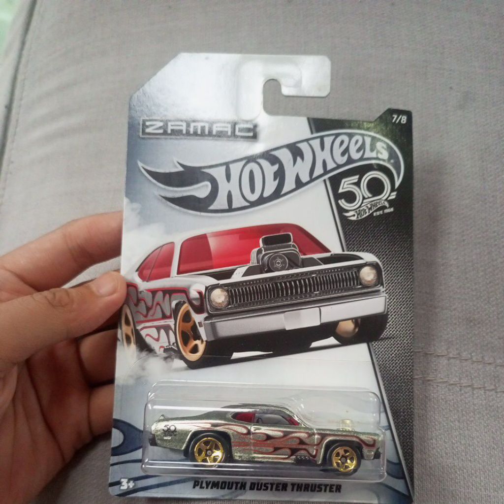 HOTWHEELS PLYMOUTH DUSTER THRUSTER ZAMAC EDITION