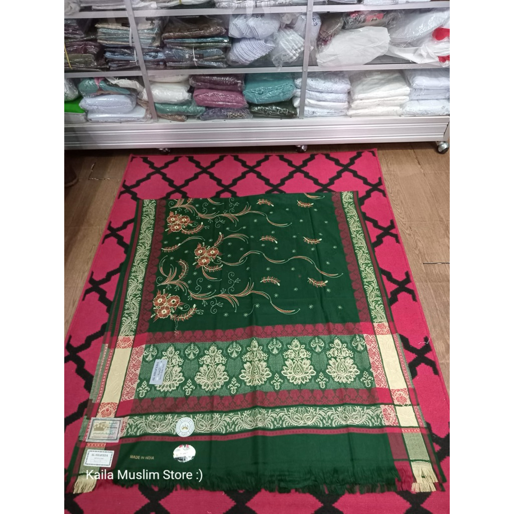 sorban almas alsafeda benang bordir