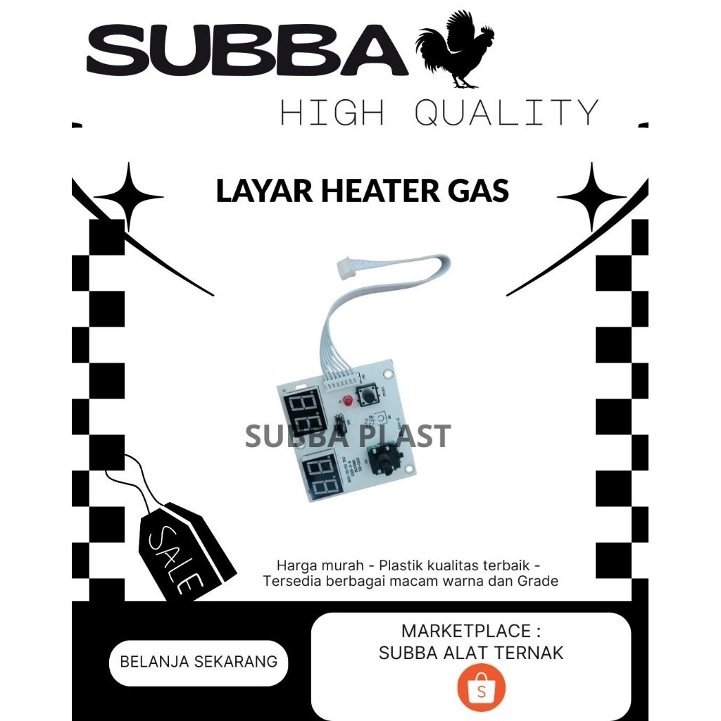 LAYAR MCB HEATER GAS / LAYAR HEATER GAS SERIES / LAYAR HEATER GAS