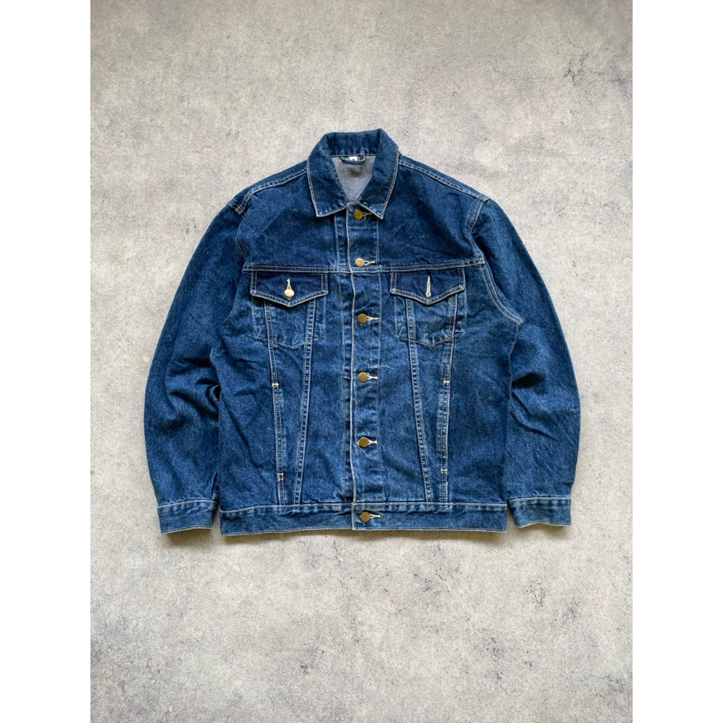 trucker Jacket Denim Boxy Polo