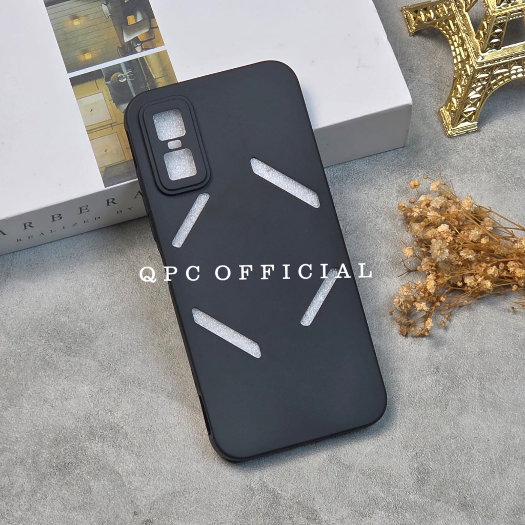 Case Infinix GT 30 Infinix GT 30 Pro Infinix Gt 20 Pro Infinix GT 10 Pro Macaron Black Soft Case Bla