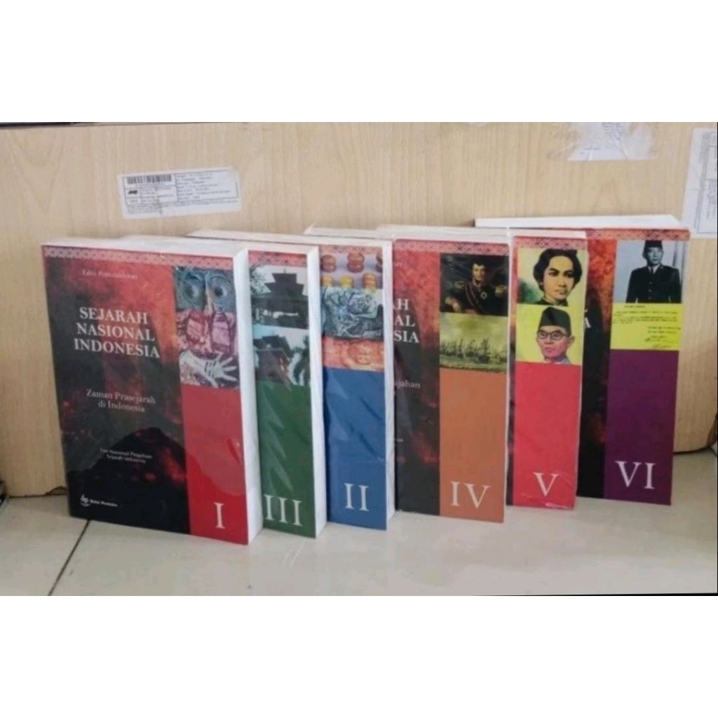 Buku Original Paket Set Sejarah Nasional Indonesia