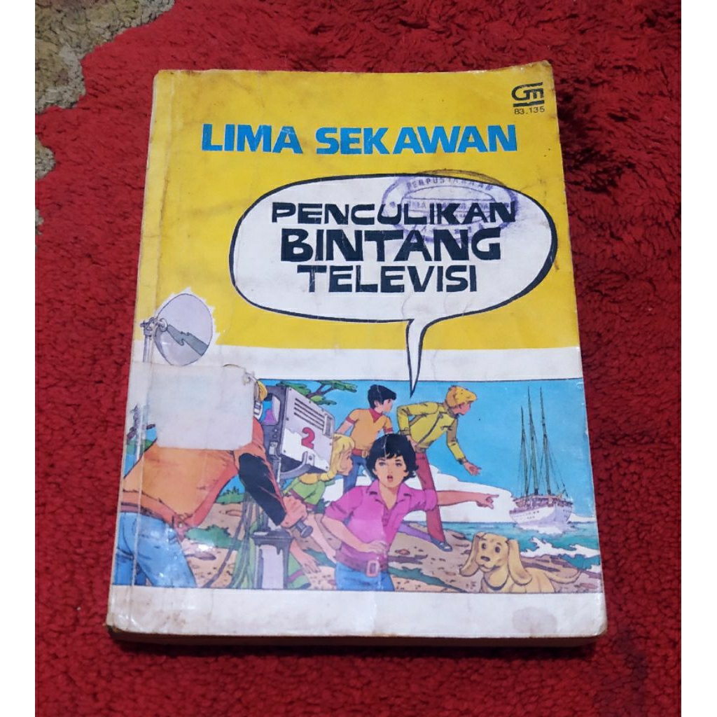Novel Lima Sekawan Claude Voilier "Penculikan B*intang Televisi" 100%ORI preloved koleksi pribadi