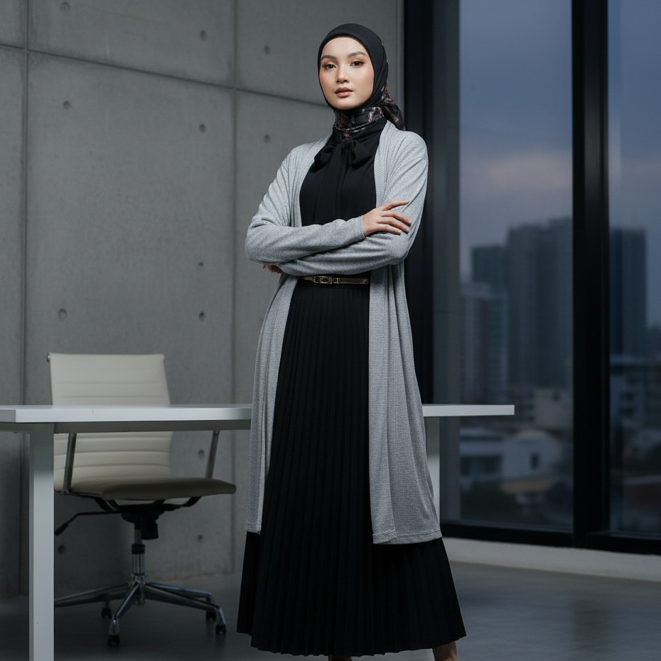 Zoya KRITI-A Cardigan - Cardigan Outer Wanita - Bahan Premium Knitt