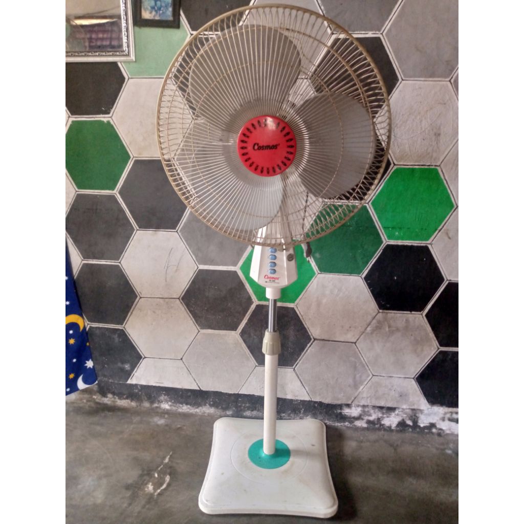 kipas angin cosmos 16 inc second