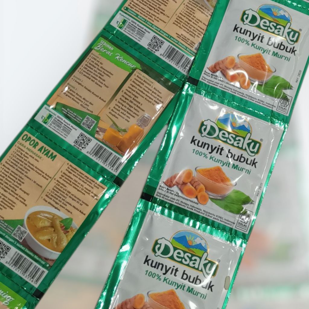 Desaku Kunyit Bubuk Bumbu Dapur Instan Renteng