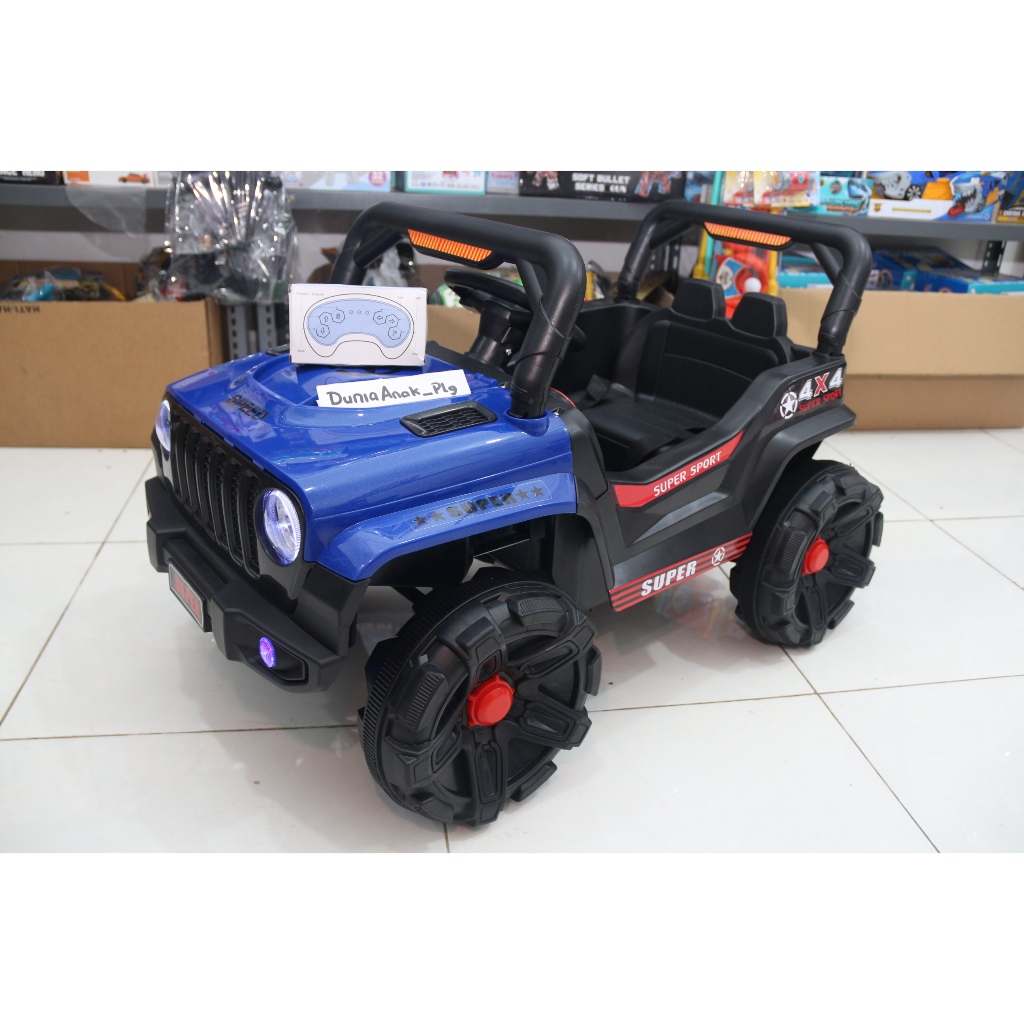 Mobil Mainan Aki Anak Offroad SNI Mobil Aki Jepp
