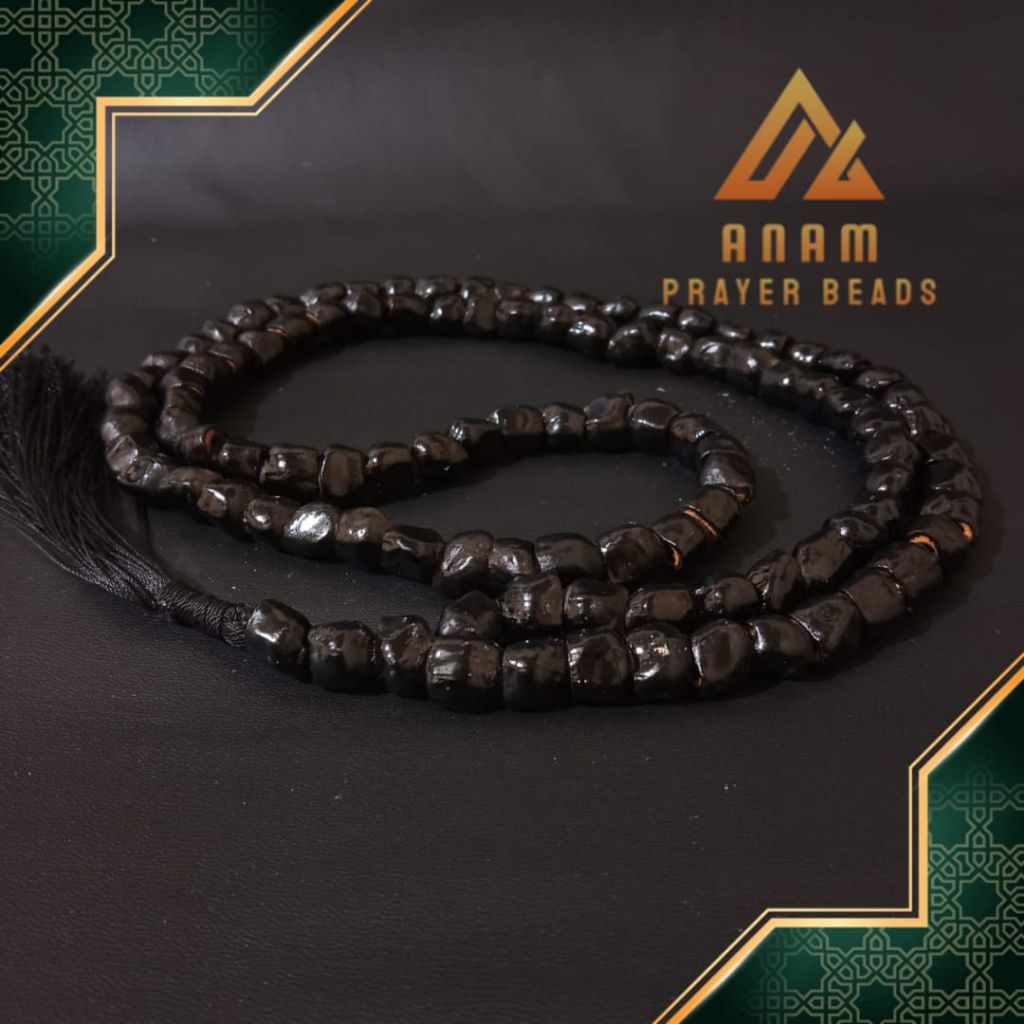 Tasbih biji pisang pidak asli 165 butir Anam Prayer Beads