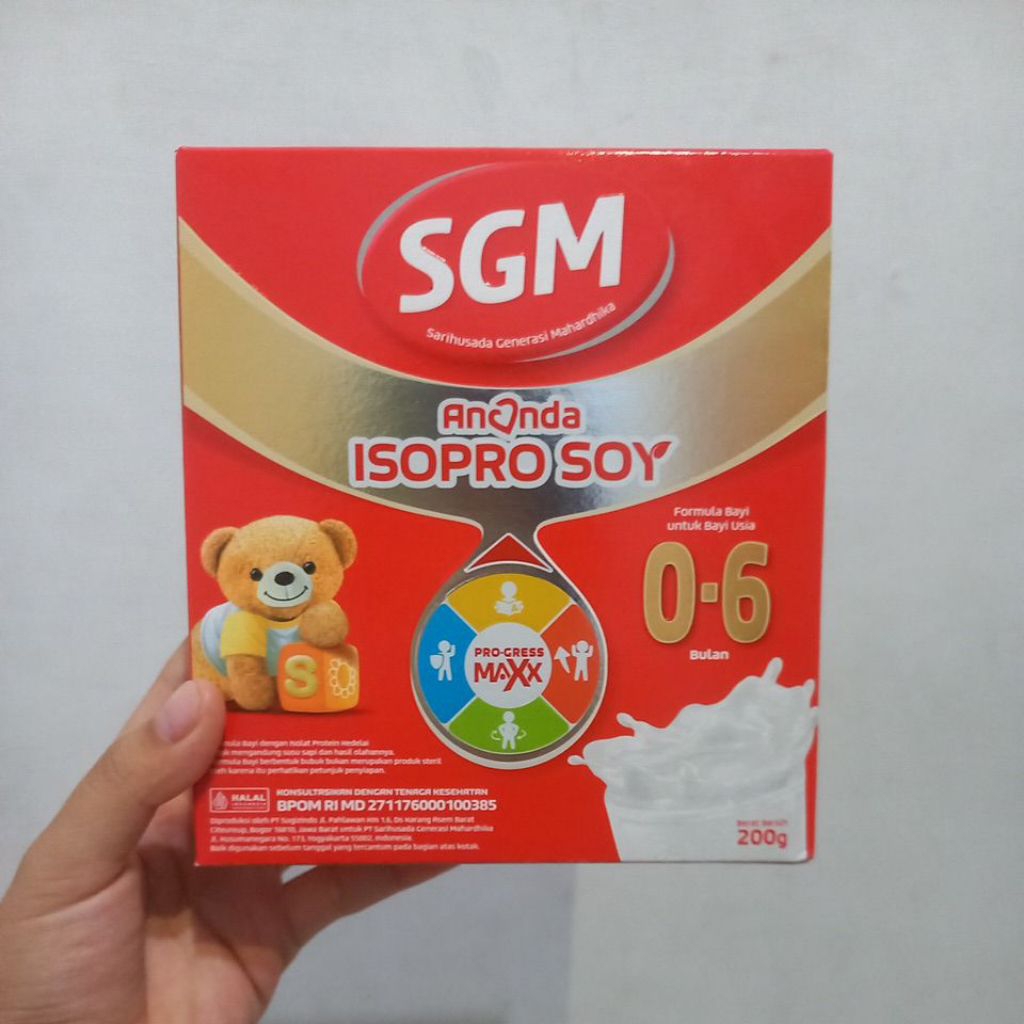 SGM SOYA 0-6 kemasan 200 gram