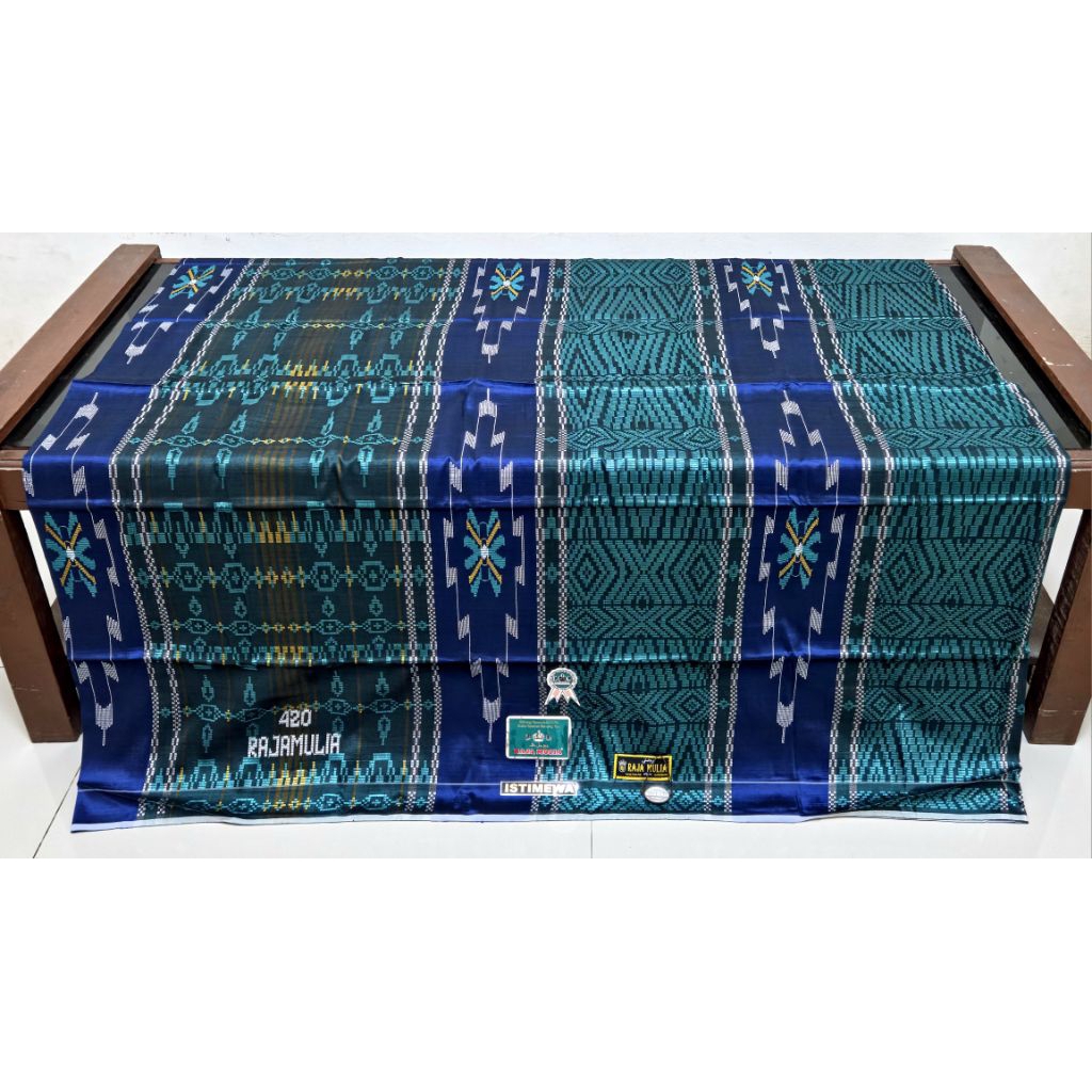 Sarung Tenun Raja Mulia 420 full sutra sintetis