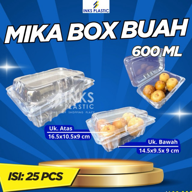 MIKA BOX MB 600 MIKA BOX BUAH SAYUR SALAD