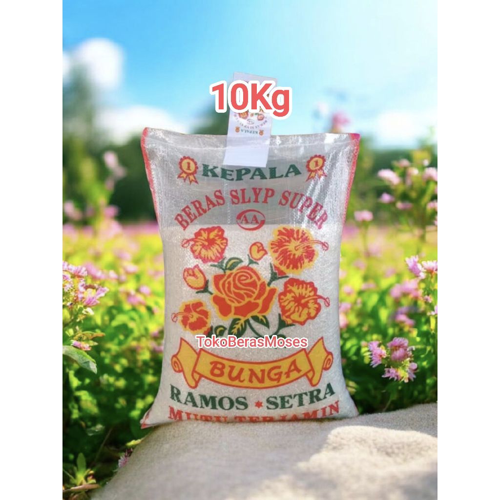 Beras Cap Bunga Ramos 10kg