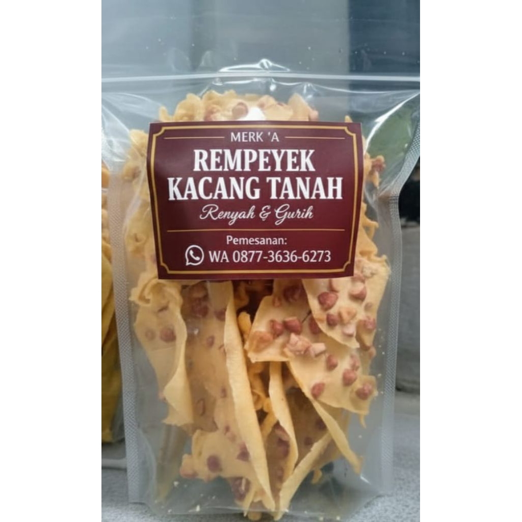 Rempeyek Kacang tanah