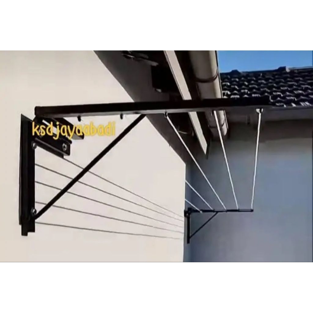 jemuran lipat besi