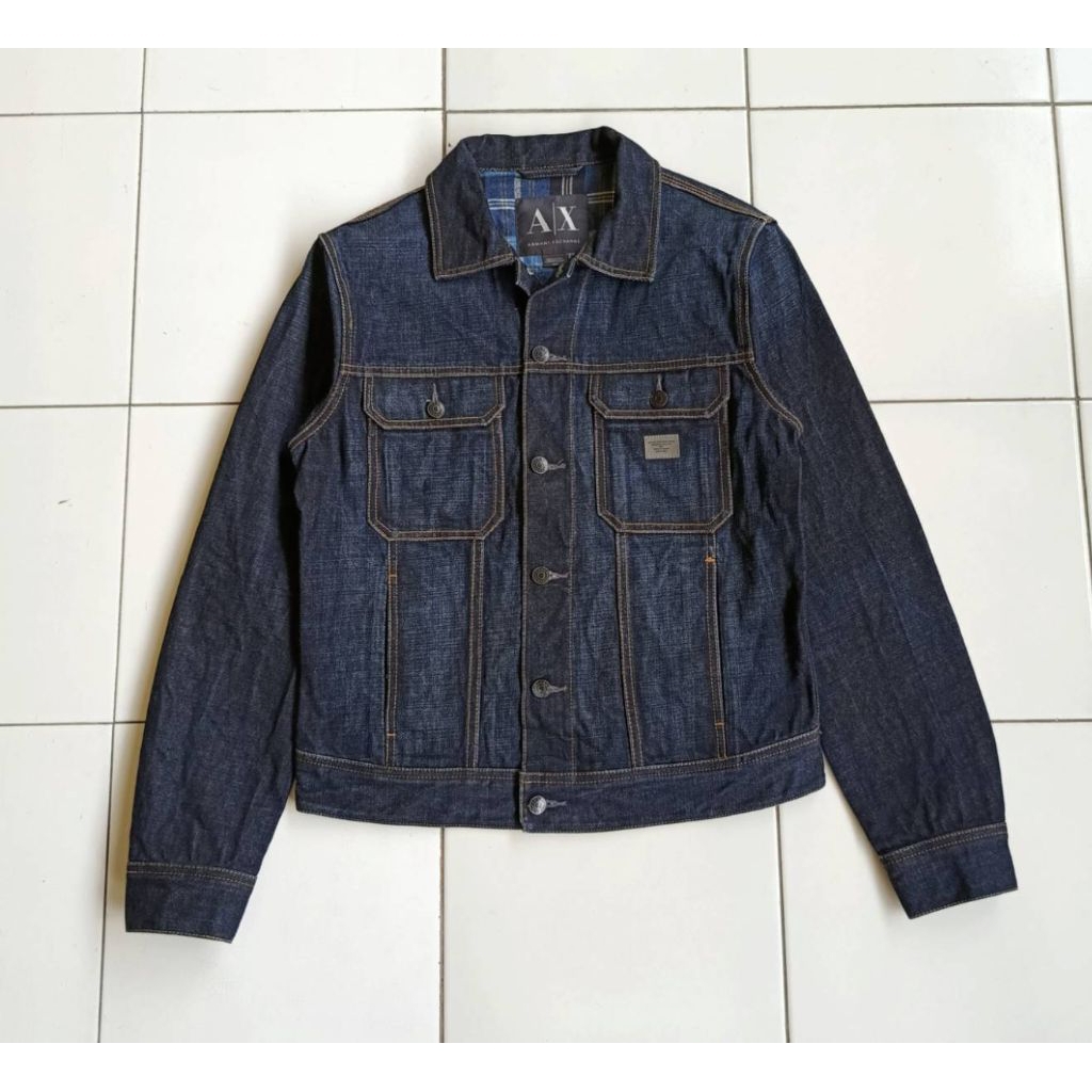 Jaket Jeans Denim ARMANI EX