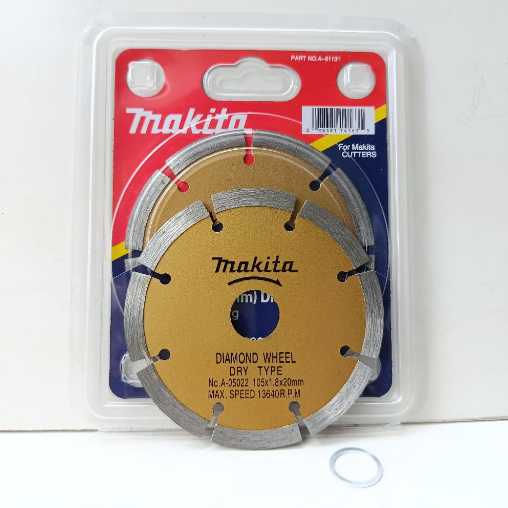 MATA PISAU POTONG KERAMIK BETON MAKITA 4" TIPE KERING DIAMOND WHEEL MATA GERINDA PEMOTONG KERAMIK