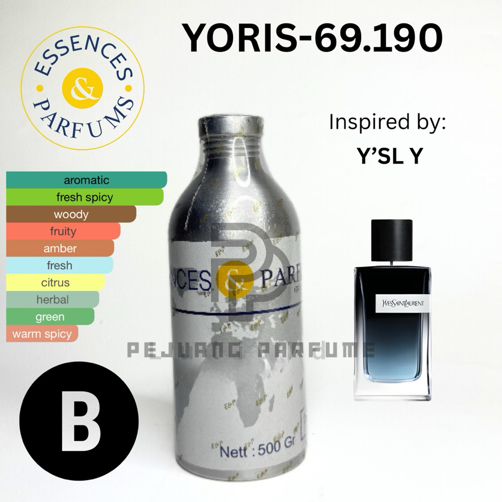 BIBIT YORIS 69.190 GRADE B ESSENCES | INSPIRED BY YESEL Y | BIBIT ESSENCES 100ML REPACK DAN 500ML SE