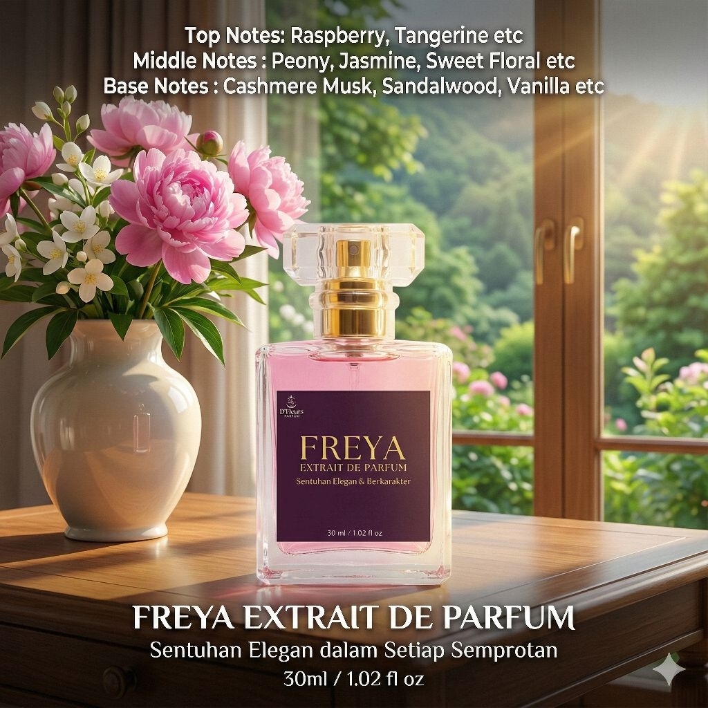Parfum Berkarakter & Wangi Memikat, Freya Extrait de Parfum 30ml