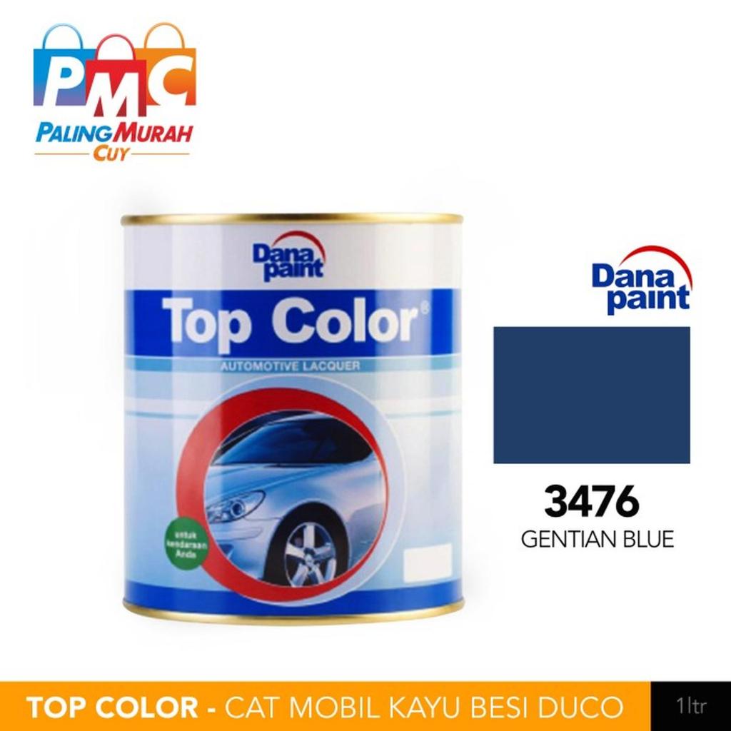 TOP COLOR GENTIAN BLUE 222-3476 / CAT DUCO BIRU TOPCOLOR 3476