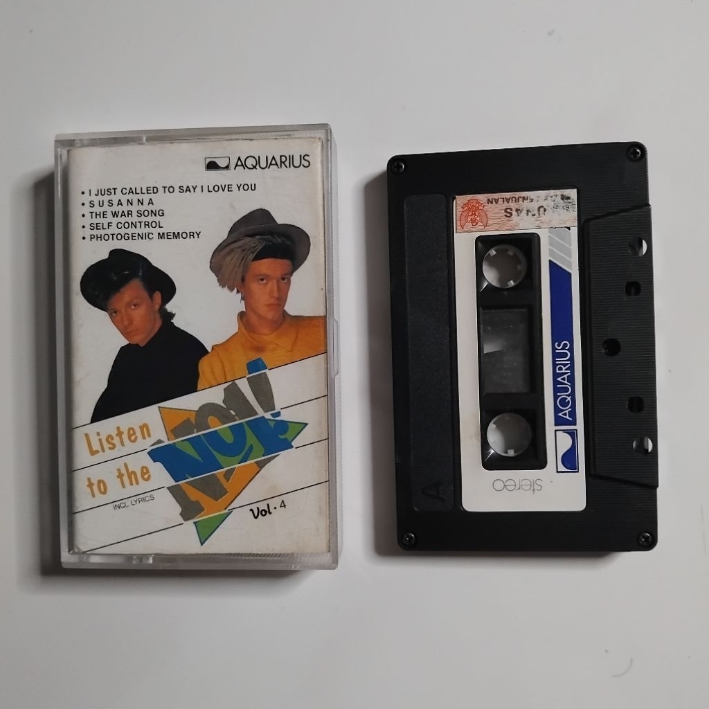 Kaset Listen To The No1 / Stevie Wonder Culture Club Philip Bailey Phil Collins Air Supply Freddie M