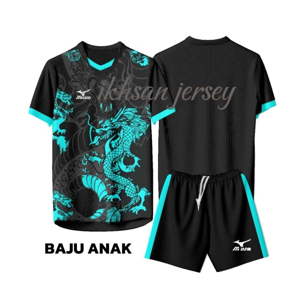 BAJU FUTSAL ANAK LAKI-LAKI PEREMPUAN JERSEY VOLLY BADMINTON