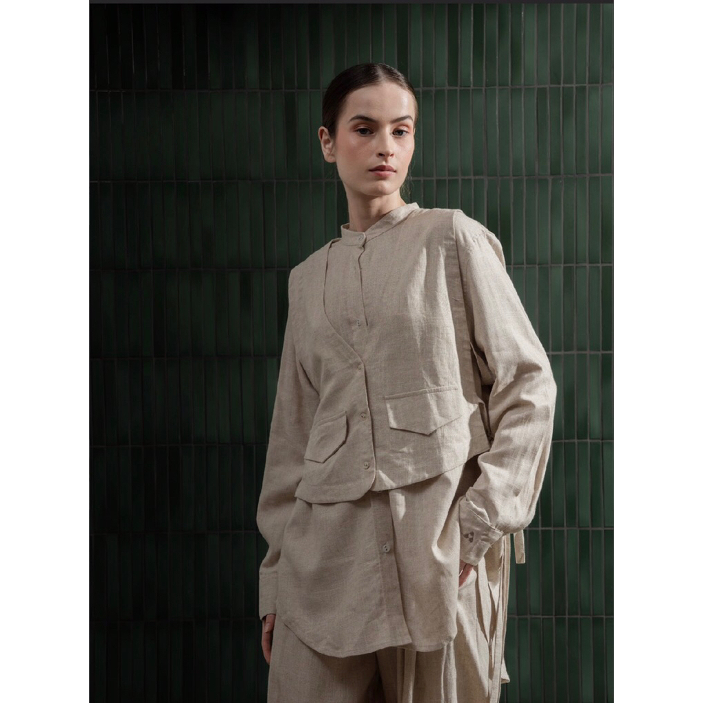 Reeve Vest - Aleza Label | Vest | atasan wanita | outer | alezalabel