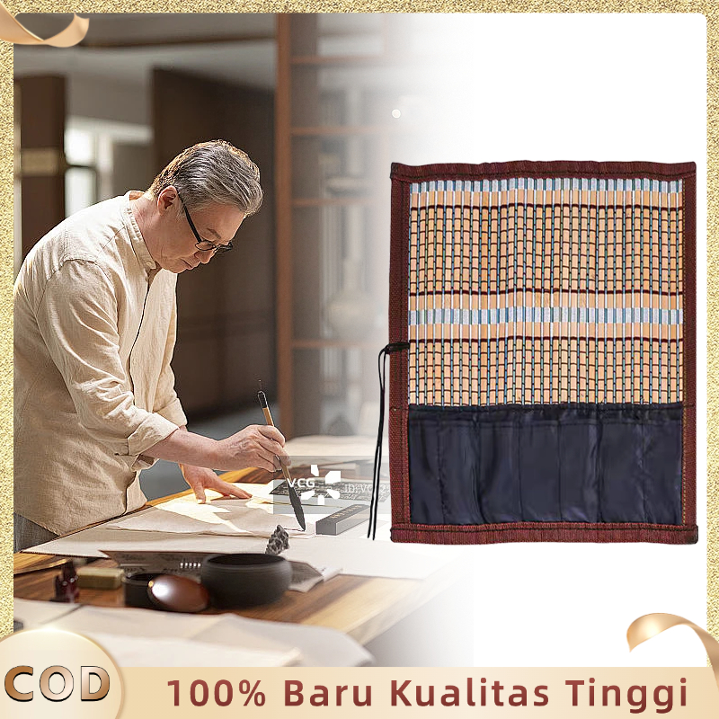 Tas Tempat Kuas Lukis Profesional Wadah Kuas Lukis Tempat Set Pensil Lukis