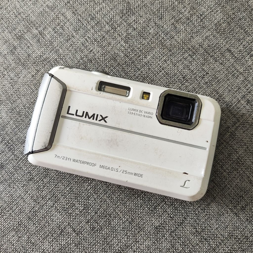 camera digital panasonic lumix dmc ft25 white