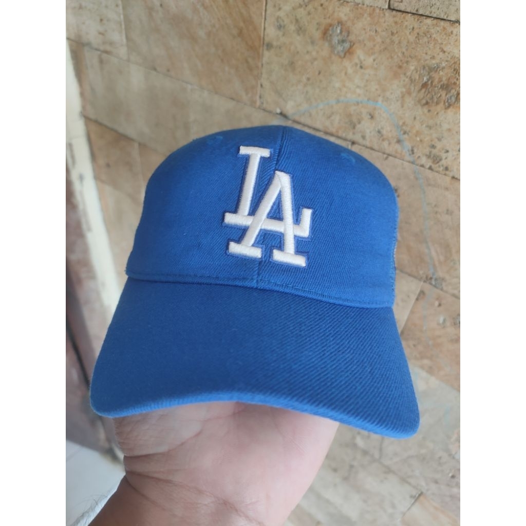 Topi Anak MLB LA Dodgers Original Fashion Pria/Wanita