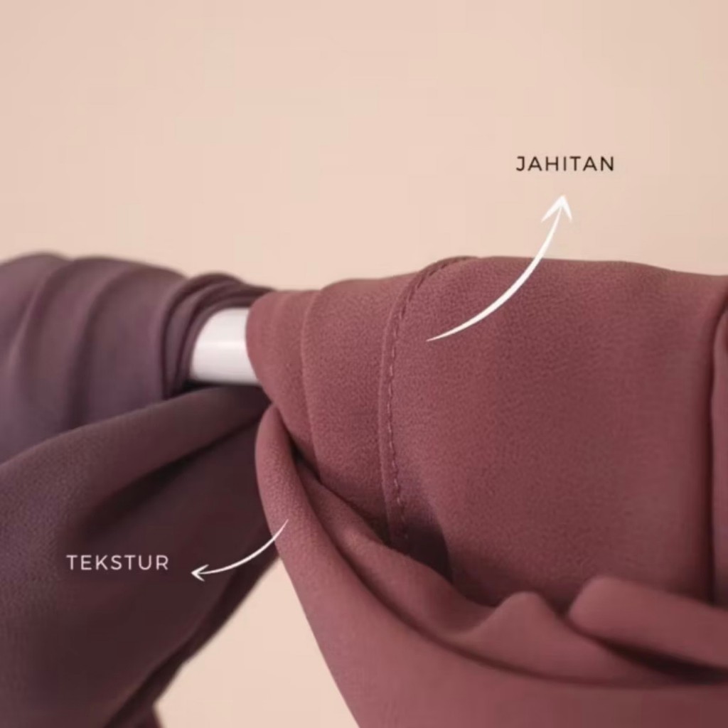 Hijab Pasmina Ceruty | Pasmina Putih | Pasmina Hitam | Pasmina Premium