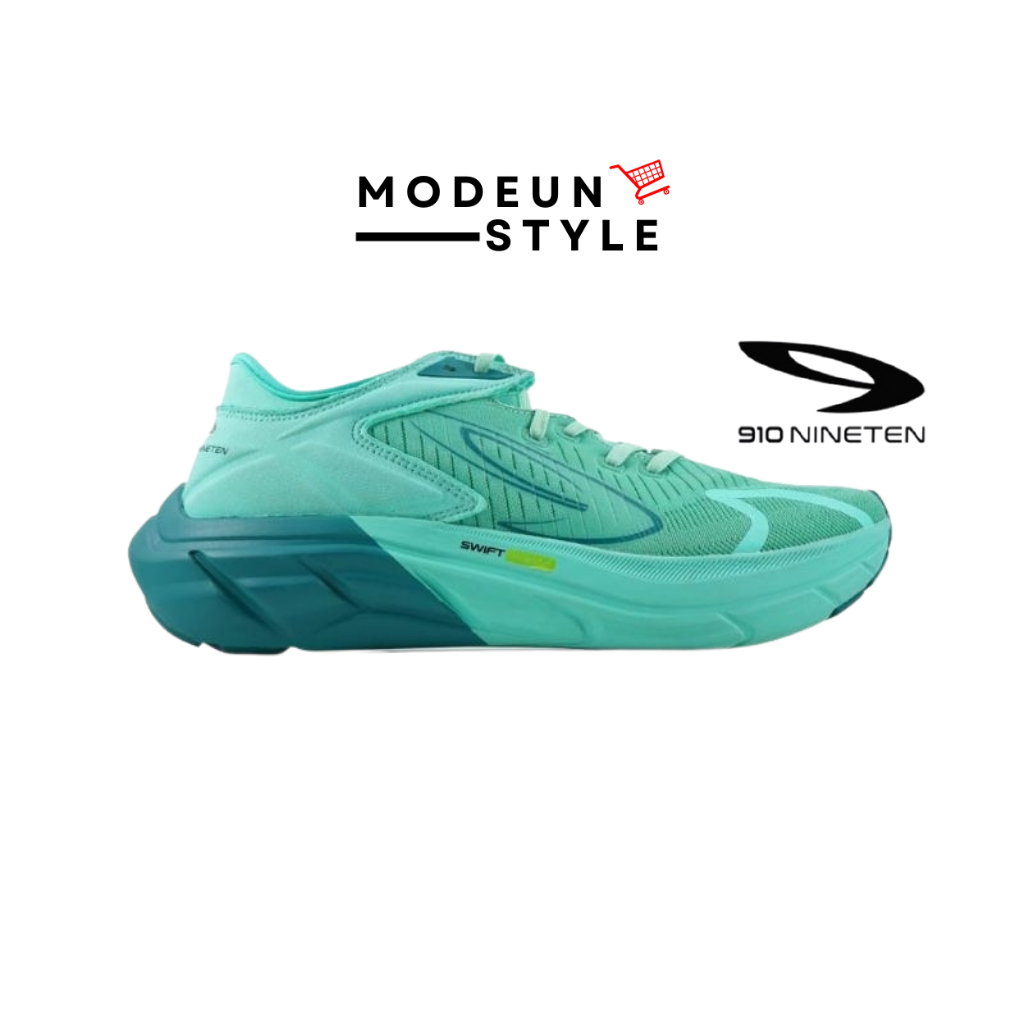 910 Nineten HIROSHI HIJAU TOSCA HIJAU TUA - Sepatu Lari / Hiroshi Hijau Tosca 910 Nineten