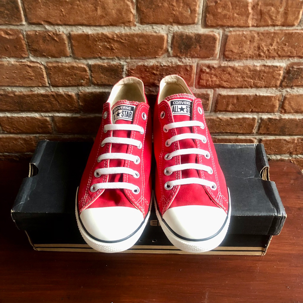 Authentic CONVERSE CT Lean OX Red preloved