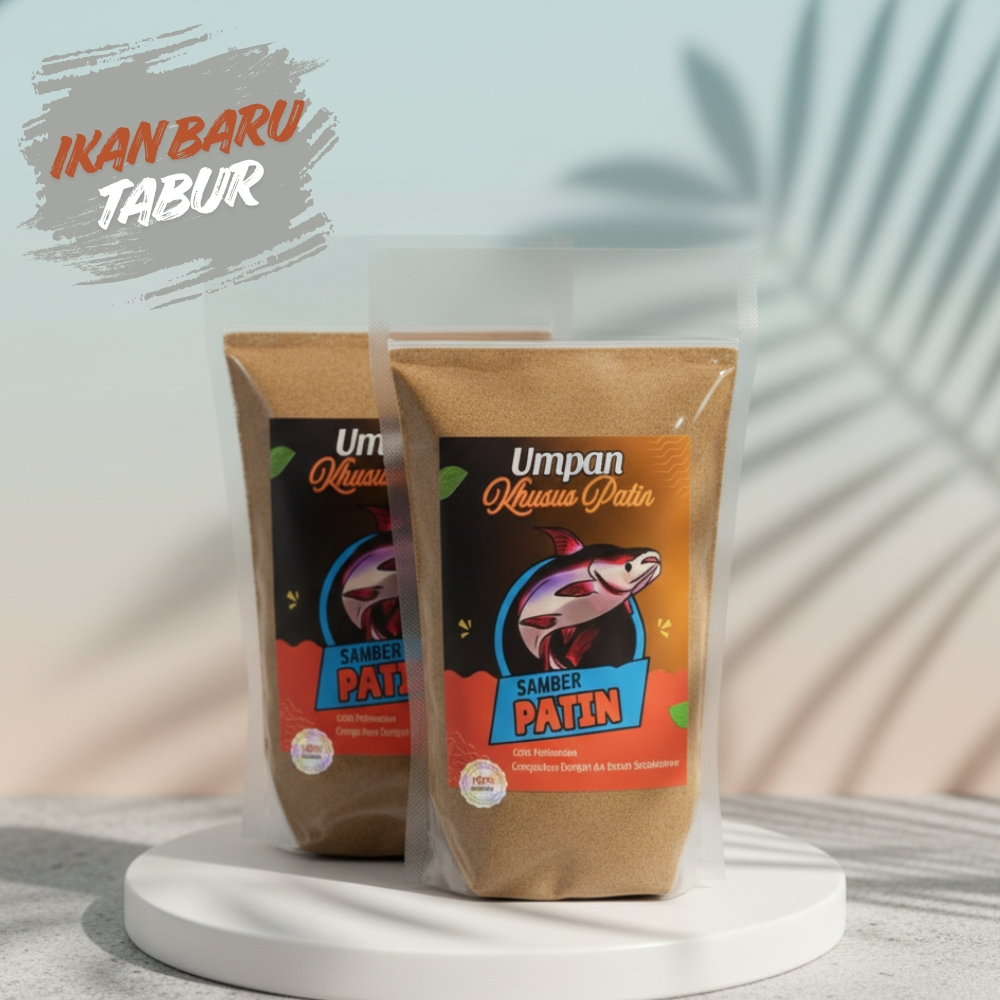 Pelet Samber Patin - Umpan Ikan Patin Ampuh Untuk Mancing Kolam, Galatama, Harian, Lomba