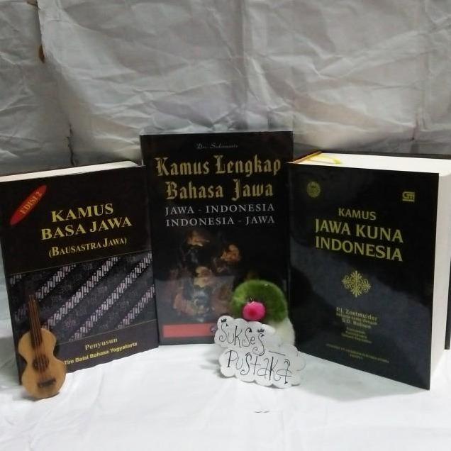 [SOFT COVER] PAKET 3 KAMUS : BAHASA JAWA + BAUSASTRA JAWA + JAWA KUNA INDONESIA