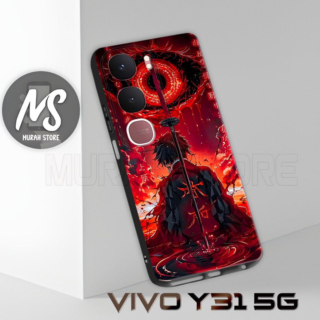 MS11/ Softcase Karet VIVO Y31 5G / Motif Anime / Case VIVO Y31 5G / Silikon VIVO Y31 5G