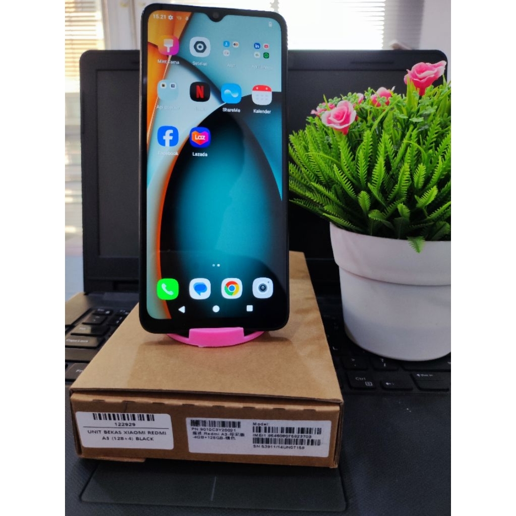 HP HAPE XIAOMI REDMI A3 4/128 ORIGINAL SECOND